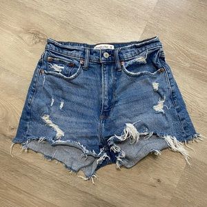 Curve Love Abercrombie High Rise Mom Short